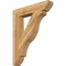 Ekena Millwork Funston Slat Rough Sawn Bracket, Western Red Cedar, 6"W x 34"D x 42"H BKT06X34X42FST06RWR - alternate 1